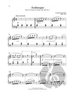 Arabesque von Friedrich Burgmüller 