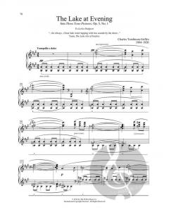The Lake At Evening von Charles T. Griffes 