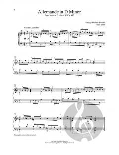 Allemande In D Minor von Georg Friedrich Händel 