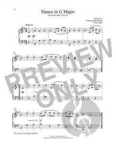 Dance In G Major, Trio from Hob. XVI:15 von Joseph Haydn 