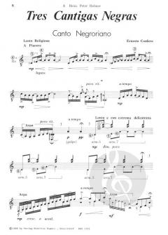 Tres Cantigas Negras von Ernesto Cordero 