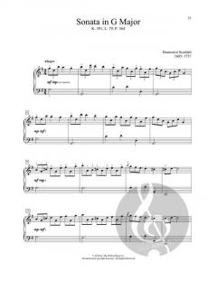Sonata In G Major, K. 391, L. 79, P. 364 von Domenico Scarlatti 