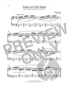 Etude In E-Flat Major von Ludvig Schytte 