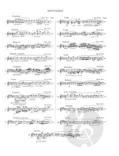 Nocturnes von Frédéric Chopin 