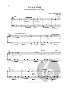 Italian Song von Pjotr Iljitsch Tschaikowski 