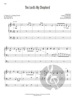 The Lord's My Shepherd von Donald P. Hustad 