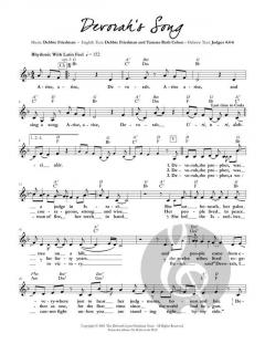 Devorah's Song von Debbie Friedman & Tamara Ruth Cohen 