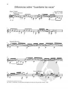 Diferencias sobre Guardame las vacas' von Luys de Narváez 