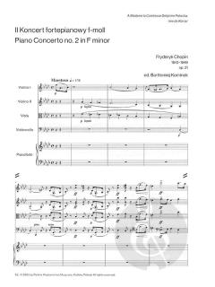 Piano Concerto No. 2 F minor von Frédéric Chopin 