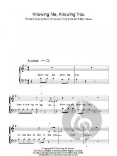 Knowing Me, Knowing You von ABBA 