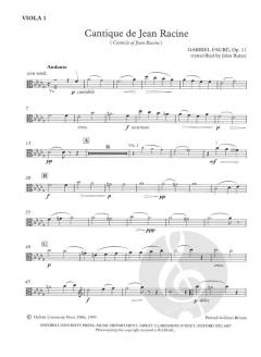 Cantique de Jean Racine (Gabriel Fauré) 