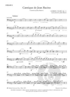 Cantique de Jean Racine (Gabriel Fauré) 