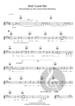 And I Love Her von The Beatles 