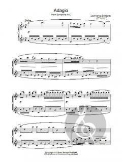 Adagio Sonatina In C von Ludwig van Beethoven 