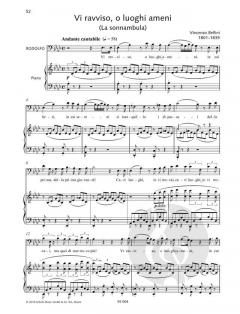 Vi ravviso, o luoghi ameni von Vincenco Bellini 