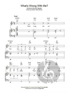 What's Wrong With Me? von Nacio Herb Brown 