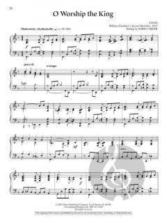 O Worship the King von John Carter 