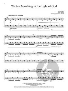 We Are Marching in the Light of God von John Carter 