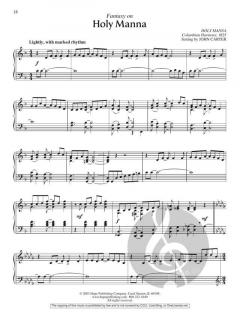 Fantasy on Holy Manna von John Carter 