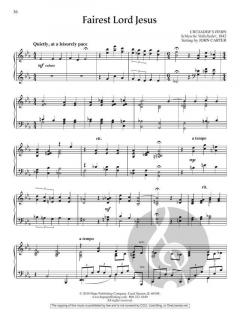 Fairest Lord Jesus von John Carter 