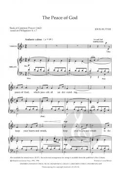 The Peace Of God (John Rutter) 