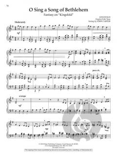 O Sing a Song of Bethlehem von John Carter 