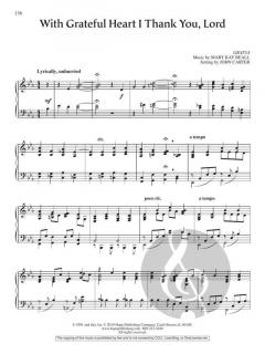 With Grateful Heart I Thank You, Lord von John Carter 