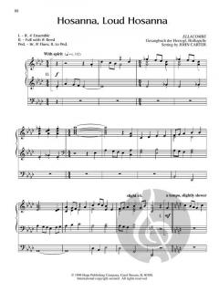 Hosanna, Loud Hosanna von John Carter 