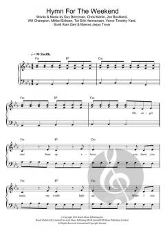 Hymn For The Weekend von Coldplay 