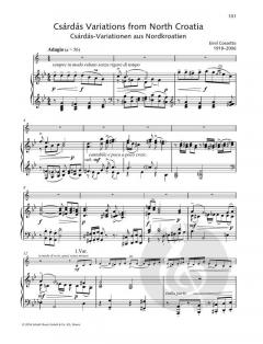 Csárdás Variations from North Croatia von Emil Cossetto 