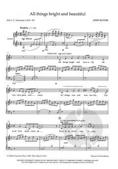 All Things Bright And Beautiful (John Rutter) 