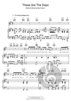 These Are The Days von Jamie Cullum (Download) 