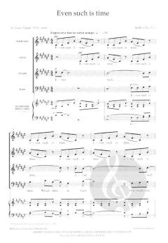 Even such is time (Bob Chilcott) 