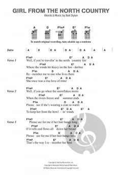 Girl From The North Country von Bob Dylan 