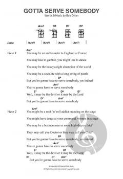 Gotta Serve Somebody von Bob Dylan 