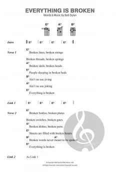 Everything Is Broken von Bob Dylan 