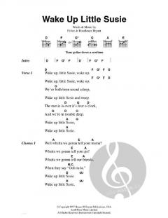 Wake Up Little Susie von The Everly Brothers 