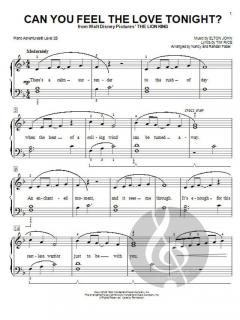 Can You Feel the Love Tonight von Randall Faber 