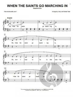 When the Saints Go Maching In von Randall Faber 