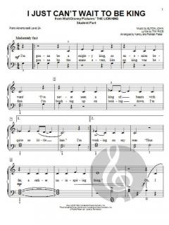 I Just Can't Wait to Be King von Randall Faber 