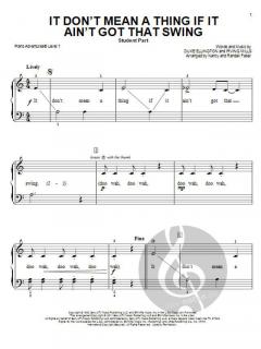 It Don't Mean a Thing If It Ain't Got That Swing von Randall Faber 