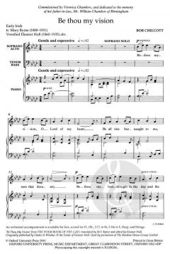 Be Thou My Vision (Bob Chilcott) 