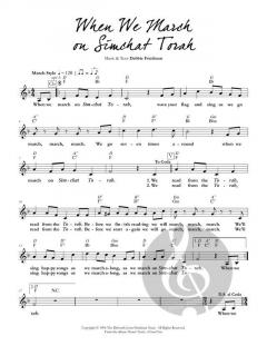 When We March on Simchat Torah von Debbie Friedman 