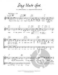Sing Unto God von Debbie Friedman 