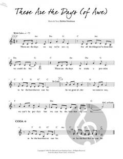 These are the Days (of Awe) von Debbie Friedman 