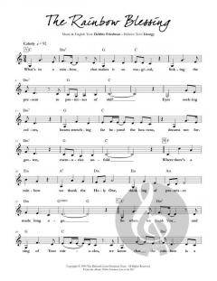 The Rainbow Blessing von Debbie Friedman 
