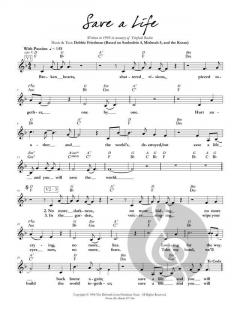 Save a Life von Debbie Friedman 