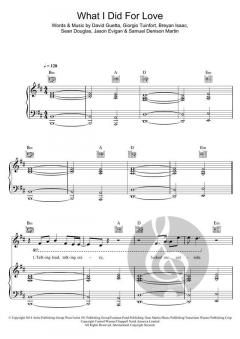 What I Did For Love von David Guetta 