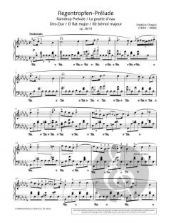 Raindrop Prelude in D-flat major von Hans-Günter Heumann 
