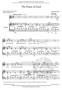 The Peace Of God (John Rutter) 